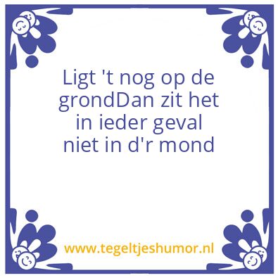 Tegeltje: 1