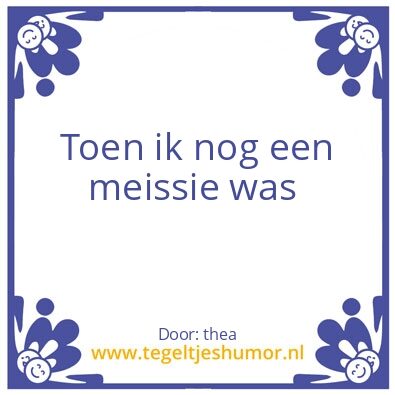 Tegeltje: mijzelf