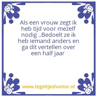 Tegeltje: Waarheid