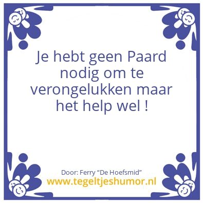 Tegeltje: Ferry