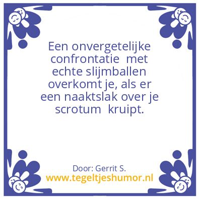 Tegeltje: Ik ben Gerrit.