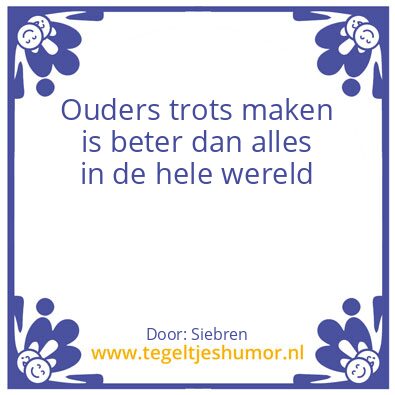 Tegeltje: siebren