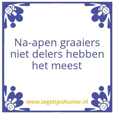 Tegeltje: Delen