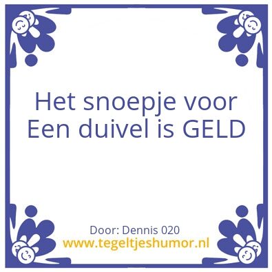 Tegeltje: De waarheid