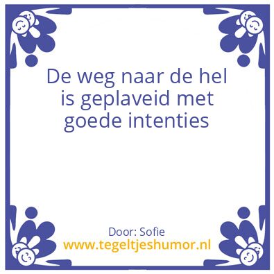 Tegeltje: Wijheid