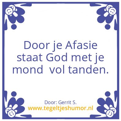 Tegeltje: Ik ben Gerrit.