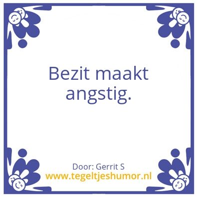 Tegeltje: Ik ben Gerrit