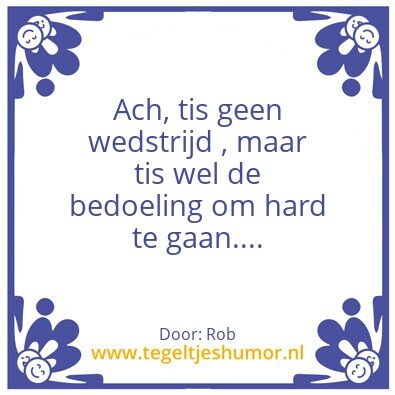 Tegeltje: Rob