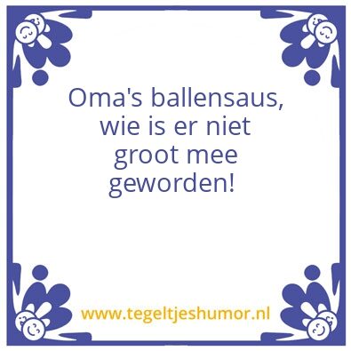 Tegeltje: Ballen