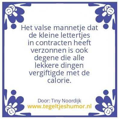 Tegeltje: spreuk