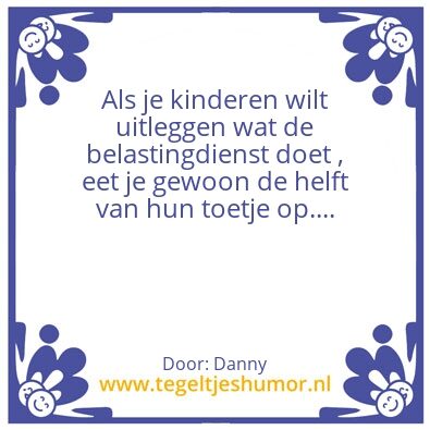 Tegeltje: Tegel