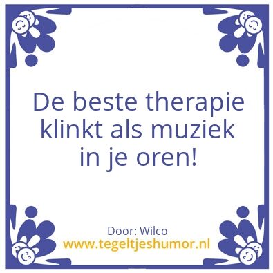 Tegeltje: Musis is my life