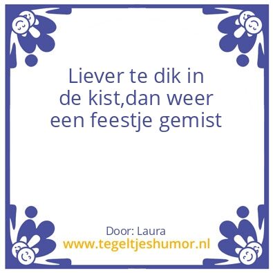 Tegeltje: Humor