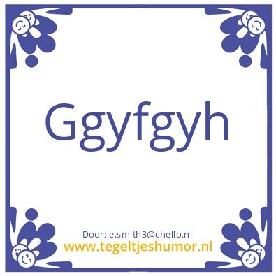 Tegeltje: Frank