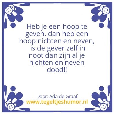 Tegeltje: Spreek woord