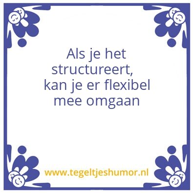 Tegeltje: Petra’s wijsheid