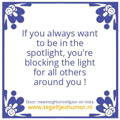 Tegeltje: Now You Know