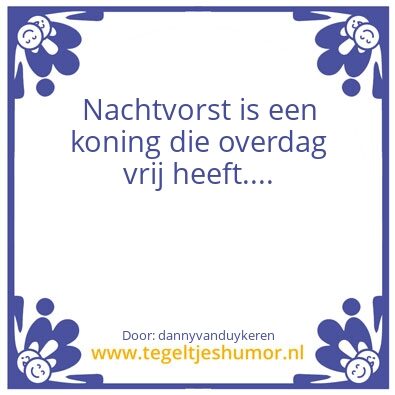 Tegeltje: Tegel