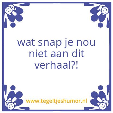 Tegeltje: rob