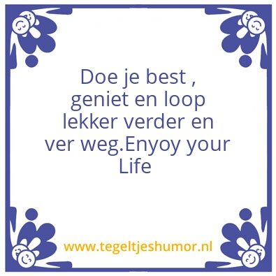 Tegeltje: Olga â€˜s wijsheid