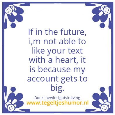 Tegeltje: affected by growth
