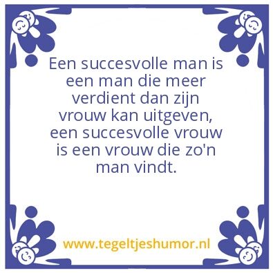 Tegeltje: Vrouw