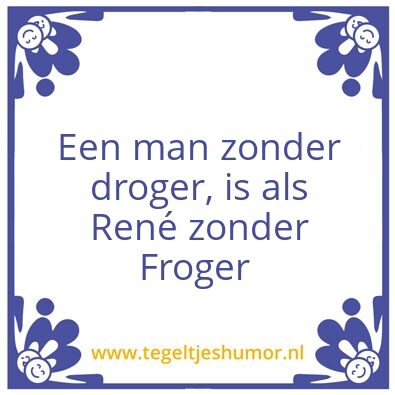 Tegeltje: Rene