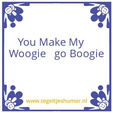 Tegeltje: Noenoes