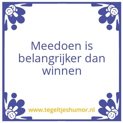 Tegeltje: spreuk