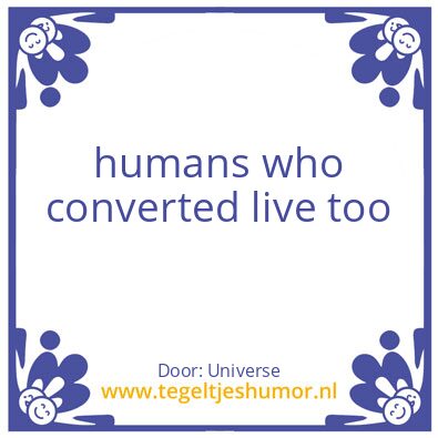 Tegeltje: we are the builders