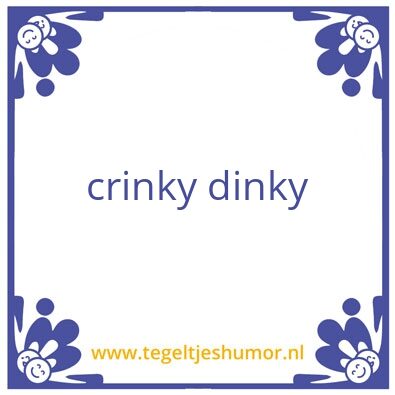 Tegeltje: Cringe