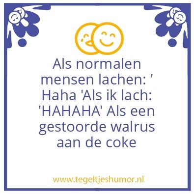 Tegeltje: Walrus