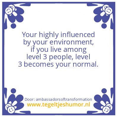 Tegeltje: highly influenced