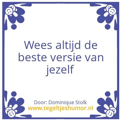 Tegeltje: Dominique