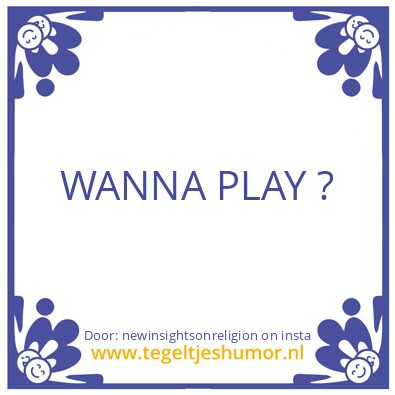 Tegeltje: Now You know