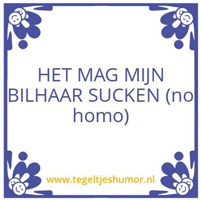 Tegeltje: coolmootje