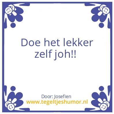 Tegeltje: Josefien