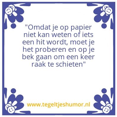 Tegeltje: Jeroen Groot