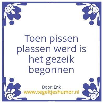 Tegeltje: Gezeur