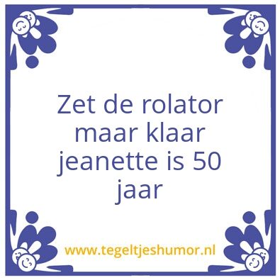 Tegeltje: Sarah