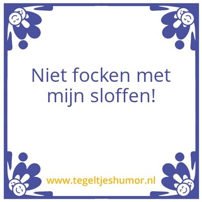 Tegeltje: tegel