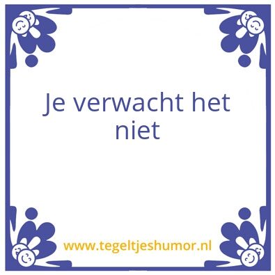 Tegeltje: Stofzuiger