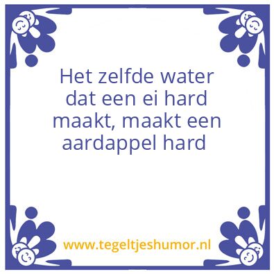 Tegeltje: Ei