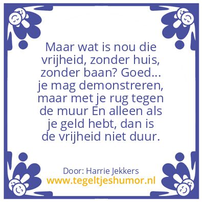 Tegeltje: Jekkers 5