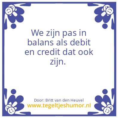 Tegeltje: .