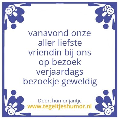 Tegeltje: tegellientje