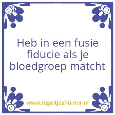 Tegeltje: Willem weet….