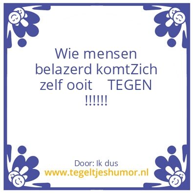 Tegeltje: Waarheid