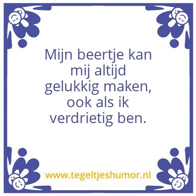 Tegeltje: Geluk3
