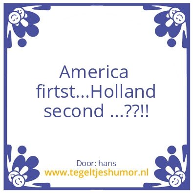 Tegeltje: eindelijk serieus